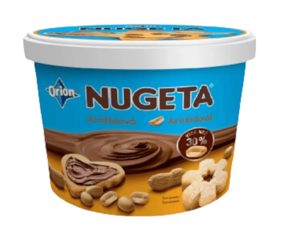 Arašídová pomazánka NUGETA 3 kg - MEGA balení
