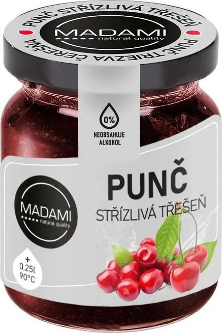 Nealko Punč ve skleničce 60 g TŘEŠŇOVÝ / STŘÍZLIVÁ TŘEŠEŇ