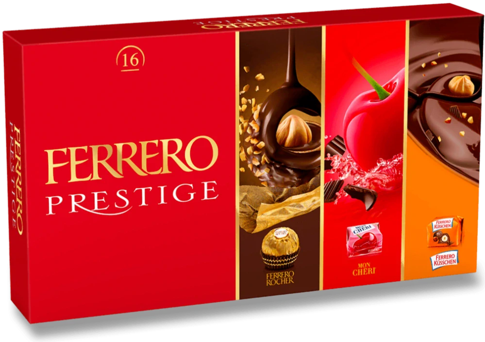 Bonboniéra Ferrero PRESTIGE 166 g - VÝPRODEJ !!! DMT: 2/2026