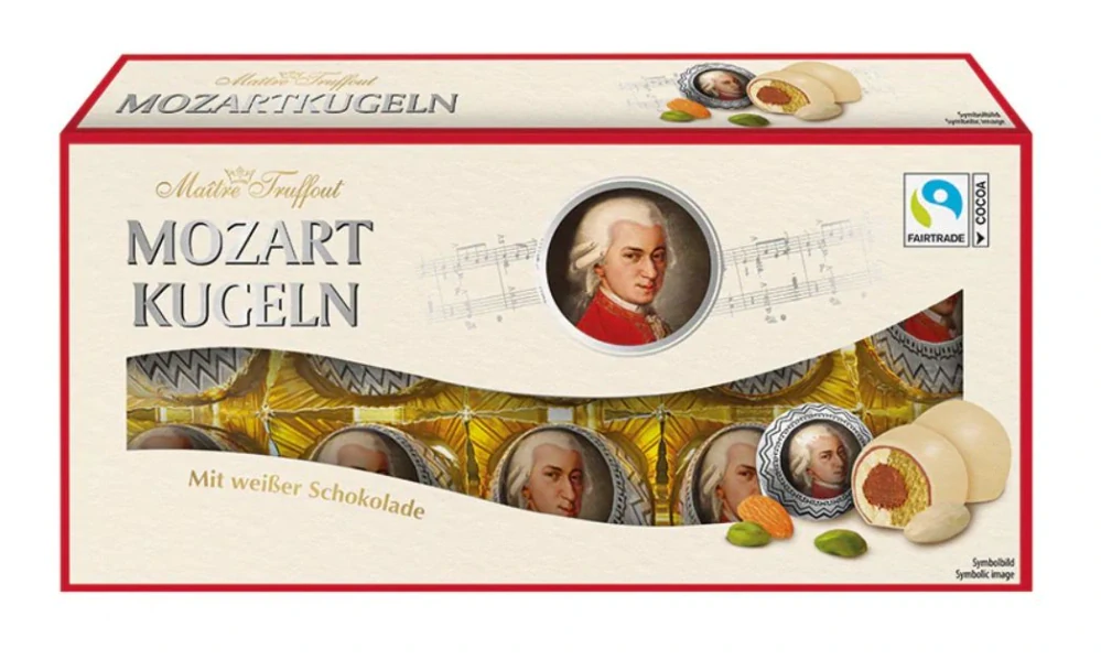 Mozartovy koule 200 g - BÍLÉ - AKCE !!!
