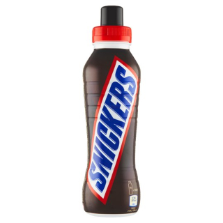 Mléčný nápoj SNICKERS 350ml s příchutí karamelu, čokolády a arašídů