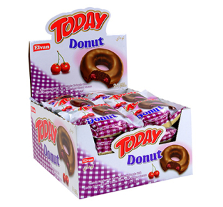 Piškotový řez TODAY DONUT 50 g VIŠEŇ - VÝPRODEJ !!! DMT: 7/2025