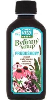 Bylinný elixír PRŮDUŠKOVÝ MaxiVita Herbal 200ml