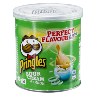 Pringles 40 g - bramborový snack SOUR CREAM & ONION