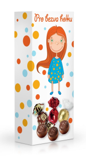 Bonboniéra mini pralinky 84 g PRO BEZVA HOLKU