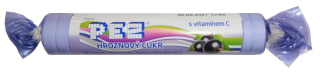 PEZ rolička 39g Hroznový cukr s vitamínem C černý rybíz