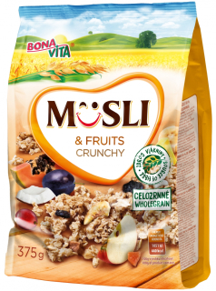 Bona Vita MÜSLI 375 g 30 % OVOCE