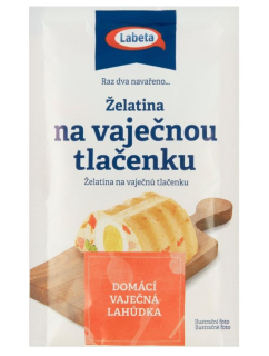Želatina LABETA na vaječnou tlačenku 20g ČIRÁ výprodej MDT: 5/25