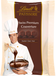 Čokoládová poleva LINDT 500 g hořká
