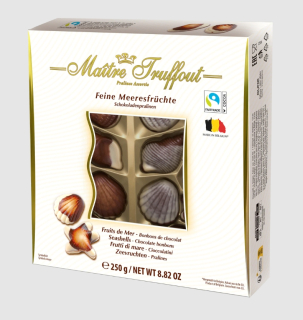 Bonboniéra Maître Truffout 250 g Mořské plody BÍLÉ