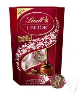 Bonboniéra Lindt LINDOR 200 g DOUBLE CHOCOLATE
