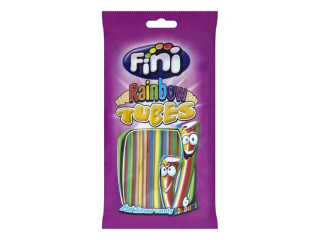 Želé pendreky FINI Rainbow tubes 90 g