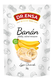 Lyofilizovaný Banán Dr.Ensa 30 g