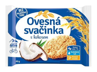 Ovesná svačinka 40 g kokosová