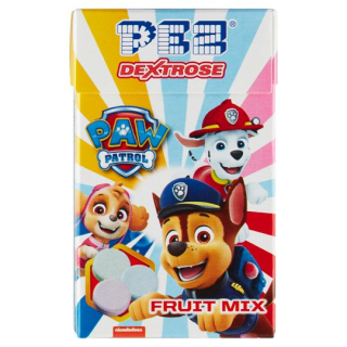 PEZ krabička Dextrose 30 g - hroznový cukr - PAW PATROL
