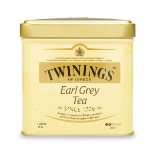 Sypaný čaj Twinings - Earl Grey Tea 100 g - kovová krabička