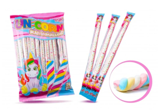 Želé marshmallow LONG TWIST 20 g - UNICORN