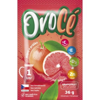 OvoCÉ nápoj v prášku 36 g - grapefruit 1 L