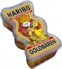 Želé medvídci HARIBO 450 g + plastová krabička MEDVÍDEK