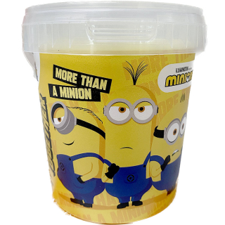 Cukrová vata v KYBLÍČKU - CANDY FLOSS 50 g - MIMONI banánová