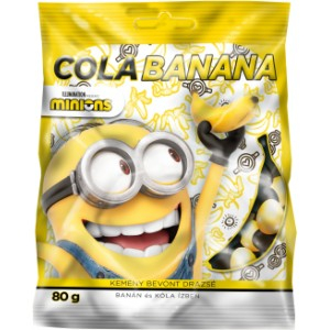 Ovocné bonbóny MIMONI 80 g - COLA & BANÁN