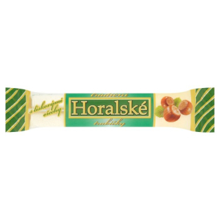 Stáčené oplatky Stěnava HORALSKÉ TRUBIČKY 38 g s lískovými ořechy