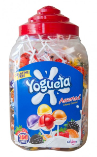 Lízátko 18 g PIN POP YOGUETA MIX -