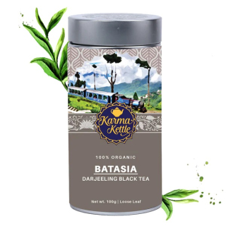 Černý sypaný čaj KARMA KETTLE 100 g - BATASIA - darjeeling tea