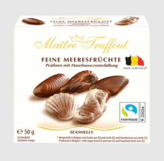Maître Truffout 50g pralinky mořské plody mini