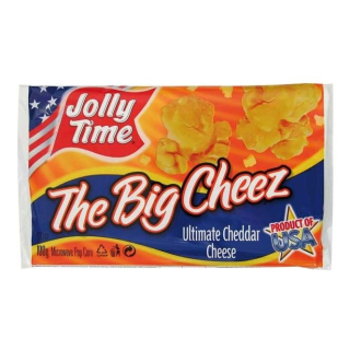 Popcorn The BIG Cheez 100 g sýrový BEZLEPKOVÝ