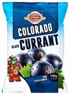 Ovocné bonbóny (furé) COLORADO 100 g - ČERNÝ RYBÍZ