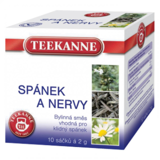 Bylinná směs Teekanne 20 g na spánek a nervy 10 sáčků
