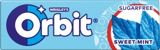 Žvýkačky ORBIT dražé 14 g SWEET MINT (balení 30 ks) - VÝPRODEJ !!! DMT: 9/2025