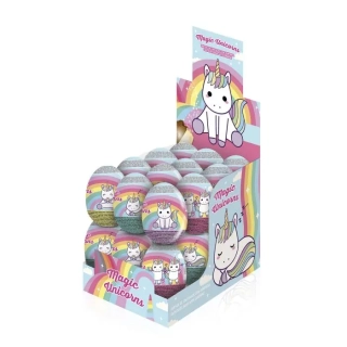 Čokoládové vajíčko 20 g MAGIC UNICORNS s překvapením - VÝPRODEJ !!! DMT: 7/2025