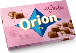 Bonboniéra ORION - OD SRDCE 142 g - mandlová