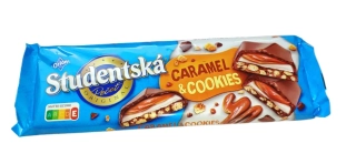 Orion Studentská Pečeť caramel a cookies 240 g