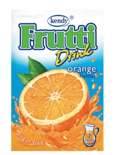 FRUTTI Drink - Instantní nápoj s příchutí pomeranče se sladidly 8,5 g