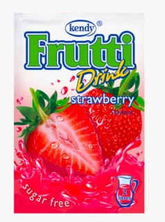 FRUTTI Drink - Instantní nápoj s příchutí jahod se sladidly 8,5 g