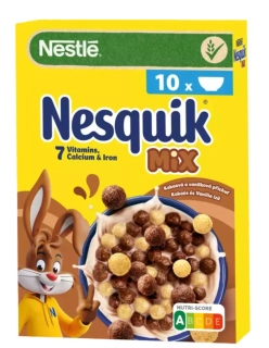 Cereálie NESTLE NESQUIK MIX 325 g 7 vitamínů & vápník a železo