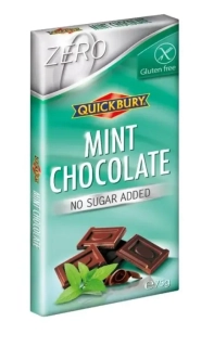 DIA čokoláda QUICKBURY 75 g - hořká mátová - VÝPRODEJ !!! DMT: 7/2026