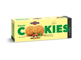 DIA sušenky QUICKBURY 130 g - lískooříškové cookies