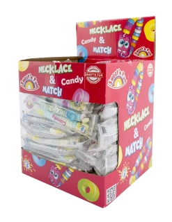 Komprimátové NÁHRDELNÍKY 17 g - Candy Necklace & Watch - balení 100 ks - AKCE !!!