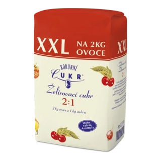 Želírovací cukr KORUNNÍ 2:1 XXL 1 kg