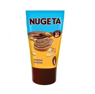 Čokoládová NUGETA 35 g v tubě - ARAŠÍDOVÁ