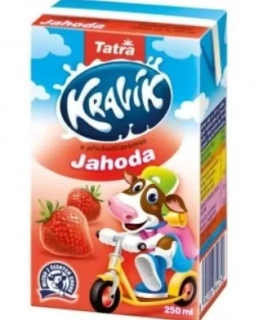 Tatra Kravík mlíčko jahoda 250 ml