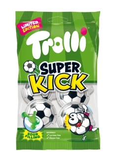 Želé TROLLI Super Kick 75 g - Fotbalové míče - plnění želé - AKCE !!!