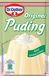 Dr.Oetker puding 37 g ORIGINÁL Kokos