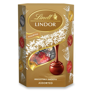Pralinky Lindt LINDOR 137 g Assorted - MIX / ZLATÁ