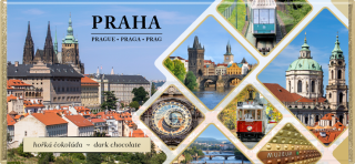 Čokoláda PRAHA 100 g hořká - PRAHA mix
