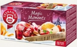 Čaj TEEKANNE Magic Moments 20 x 2,5g příchuť pomeranč, rum, hrozny